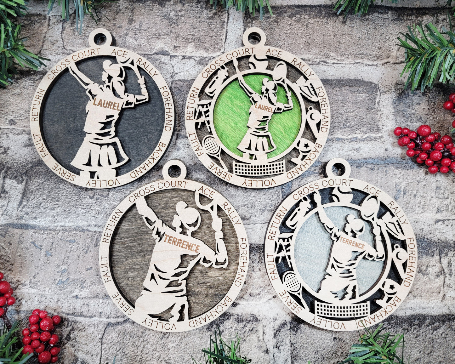 Tennis Ornament