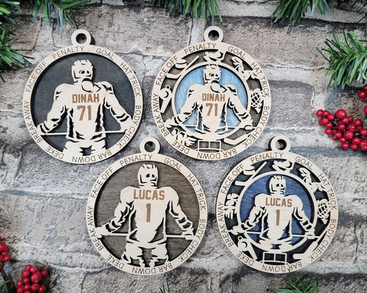 Hockey Ornament