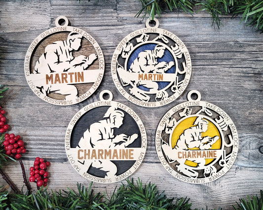 Jiu Jitsu Ornament