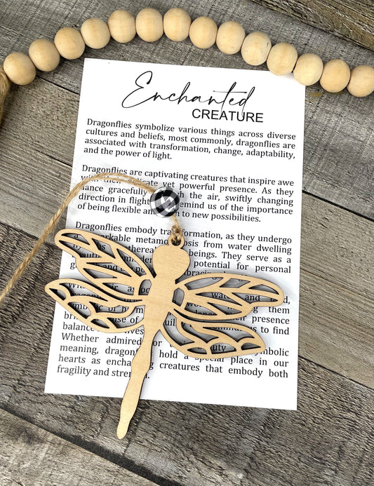 Enchanted Creature Dragonfly Ornament