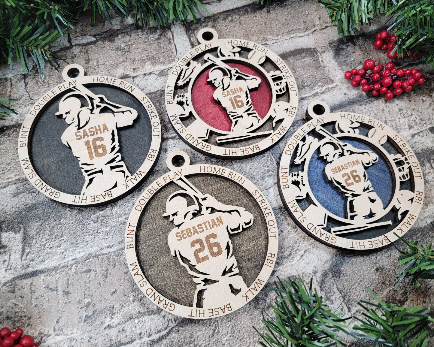 Baseball Ornament