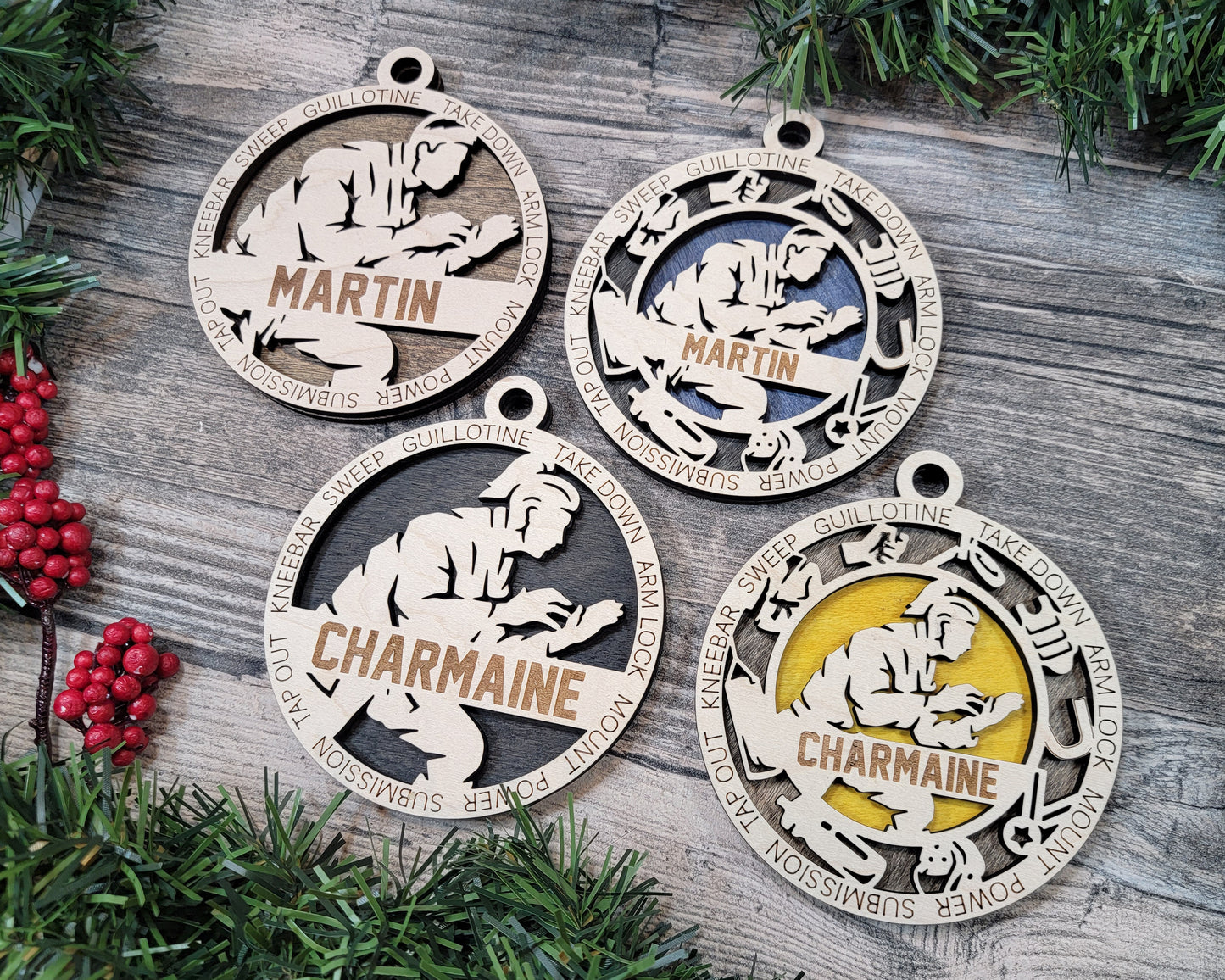 Jiu Jitsu Ornament