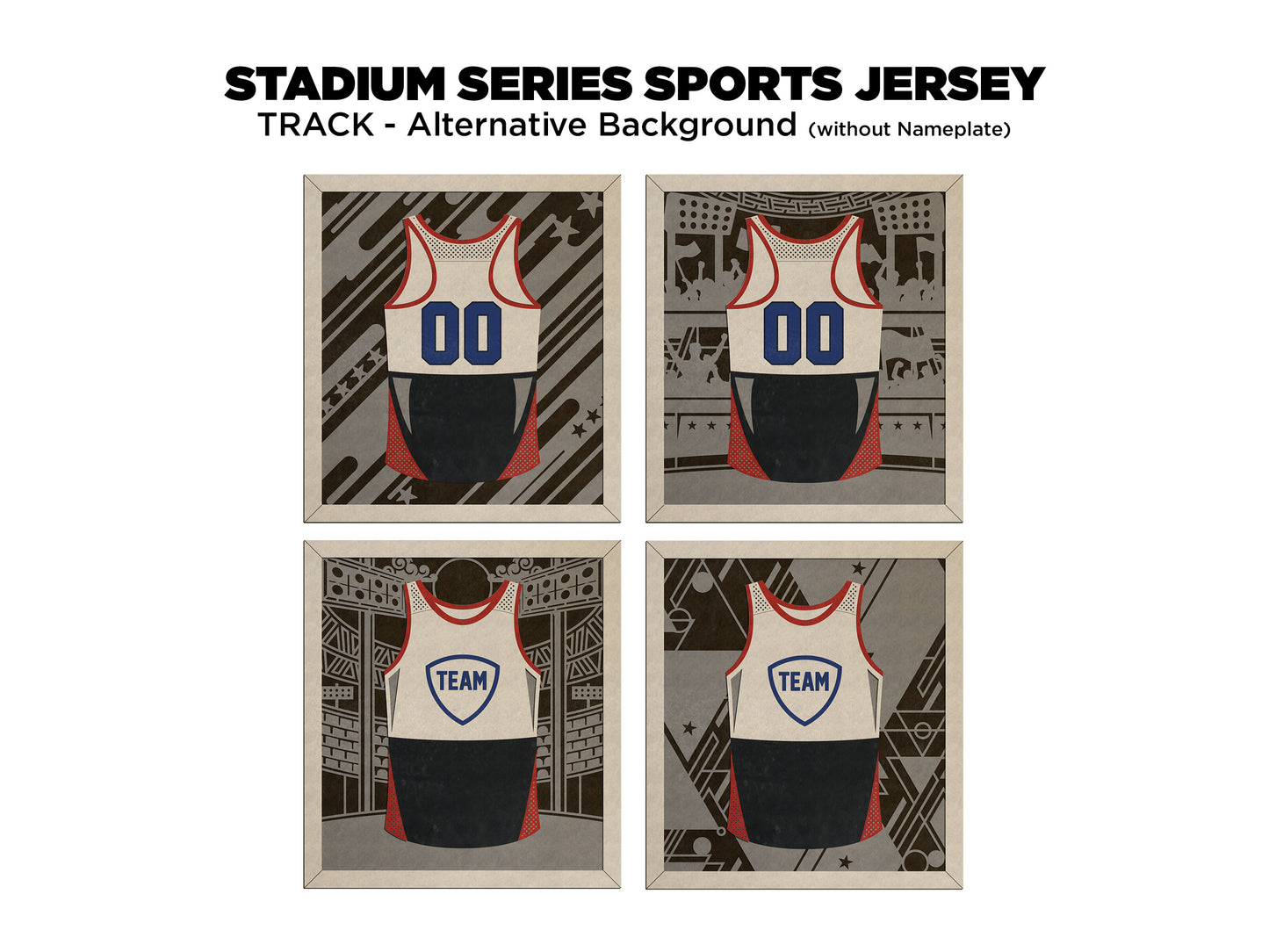 Stadium Series Sports Jersey - Track and Field