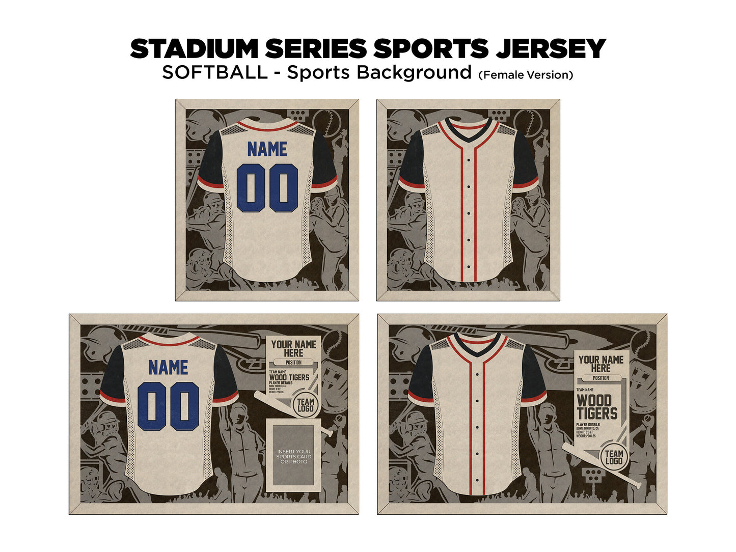 Stadium Series Sports Jersey - Softball