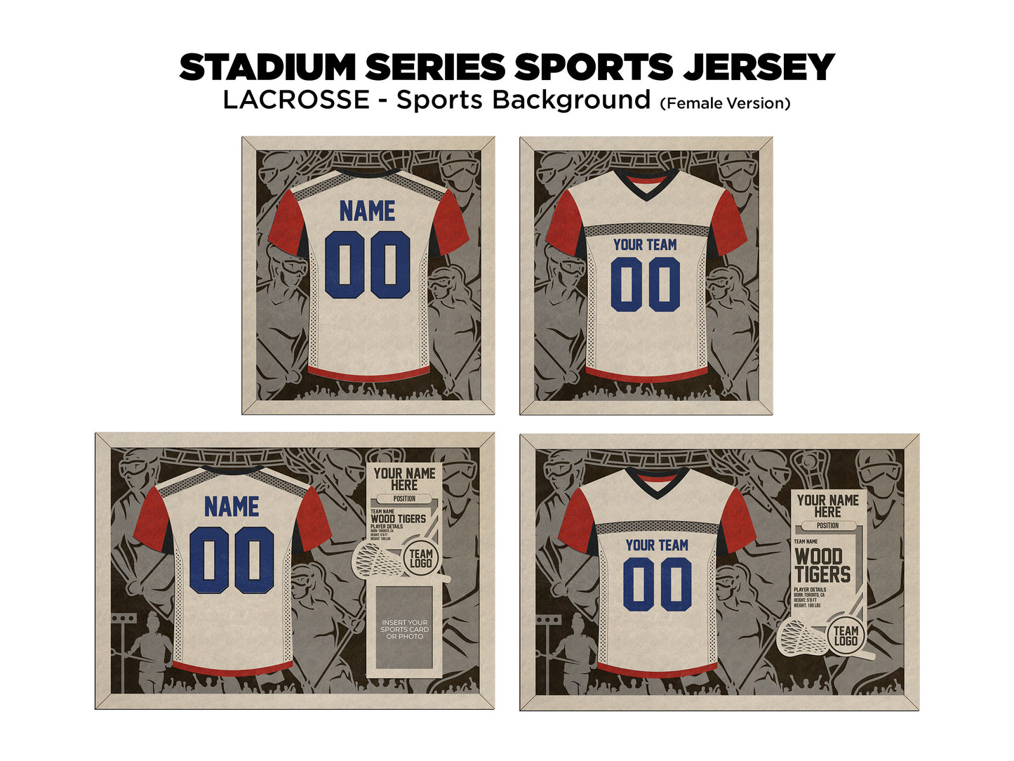 Stadium Series Sports Jersey - Lacrosse