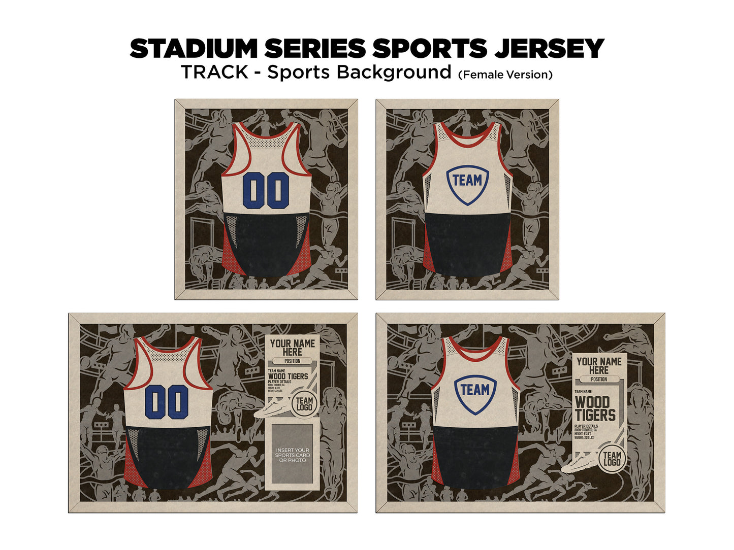 Stadium Series Sports Jersey - Track and Field