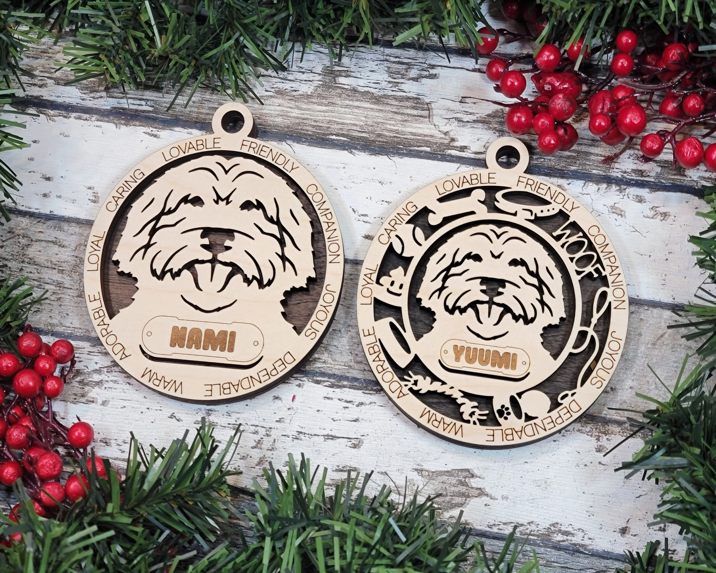 Adorable Dog Ornaments - Australian Labradoodle