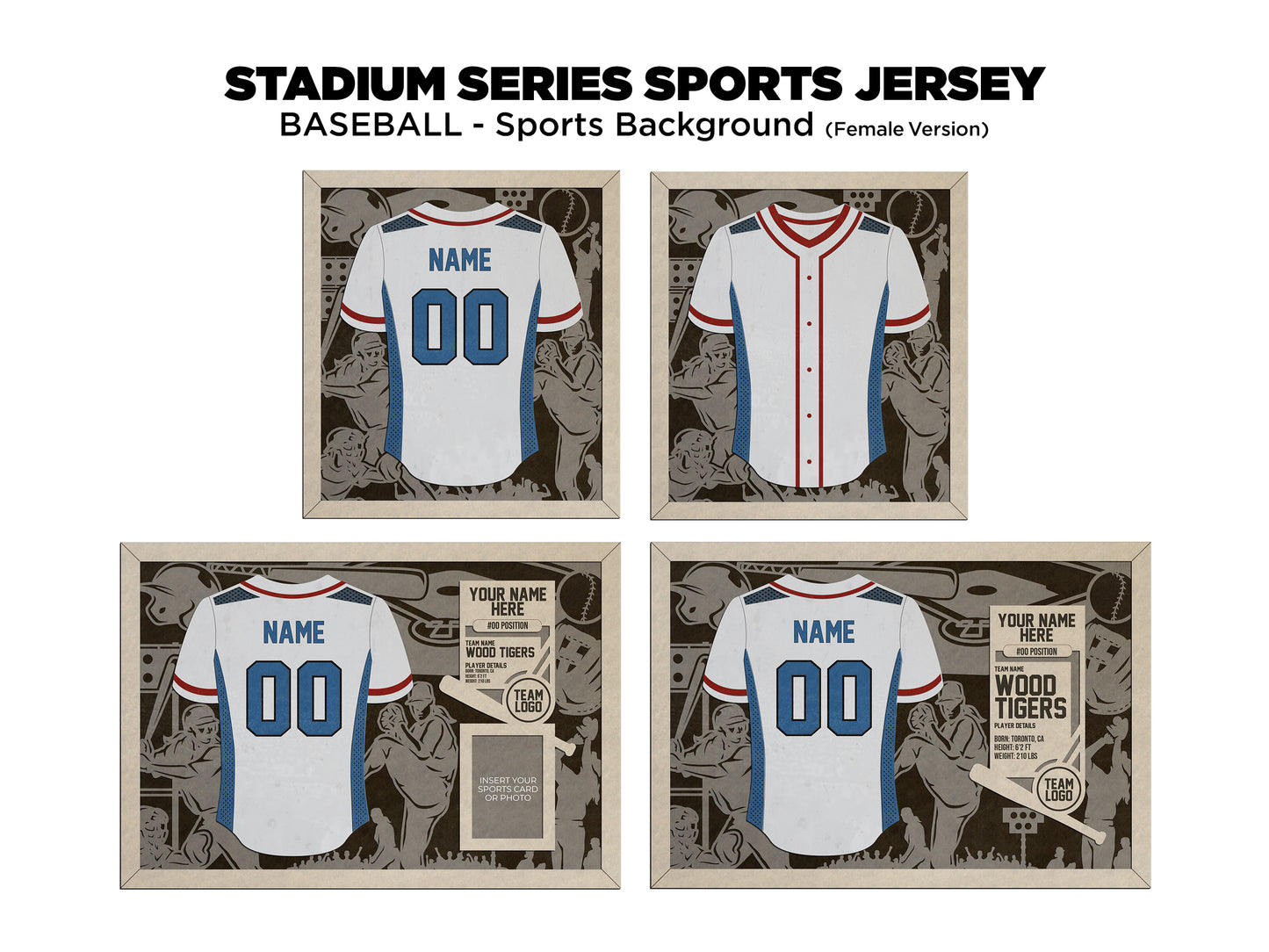 Stadium Series Sports Jersey - Baseball