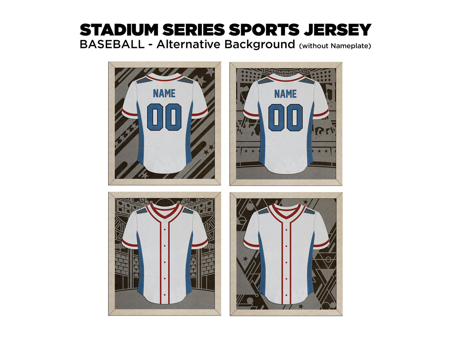 Stadium Series Sports Jersey - Baseball