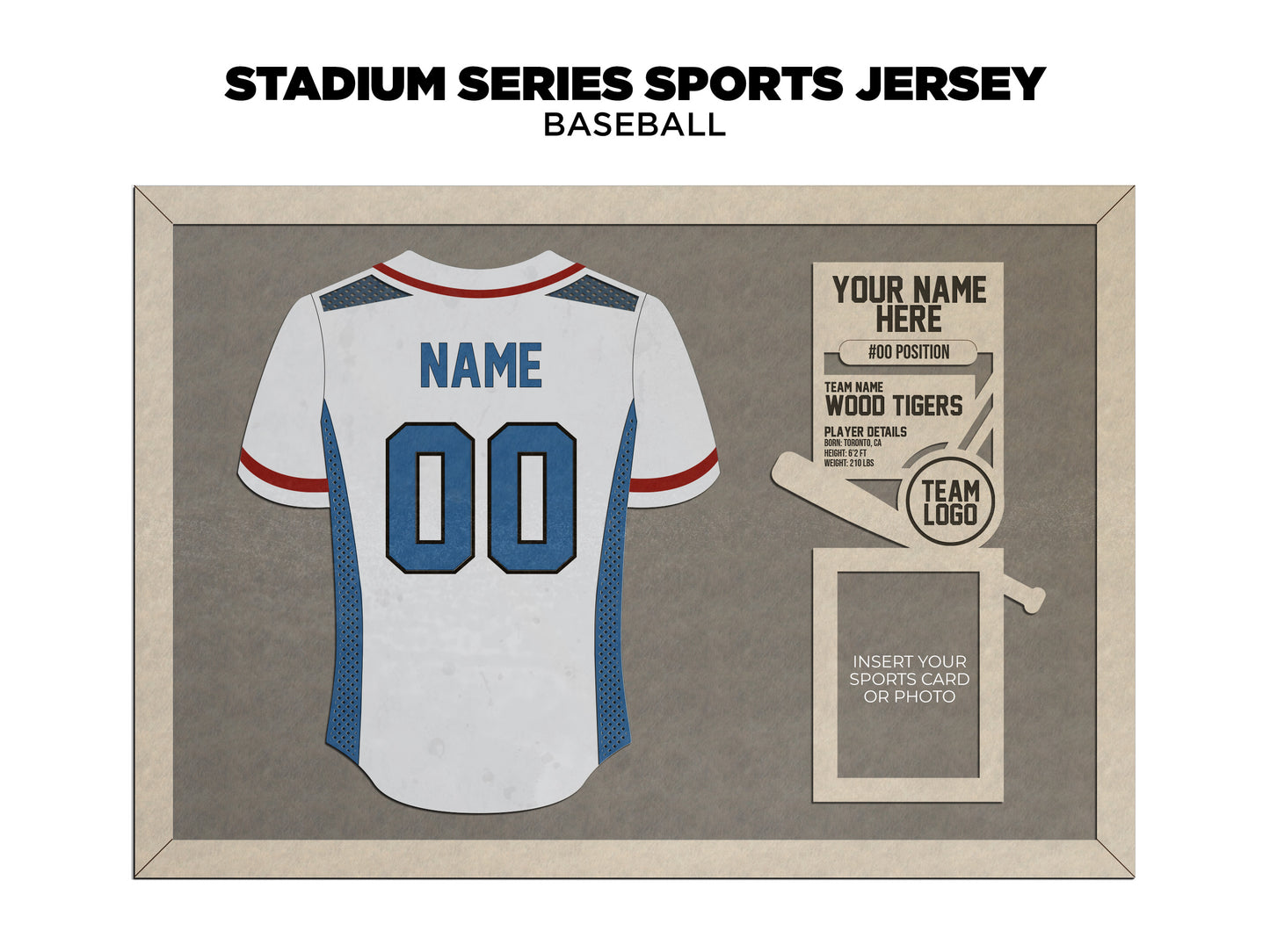 Stadium Series Sports Jersey - Baseball