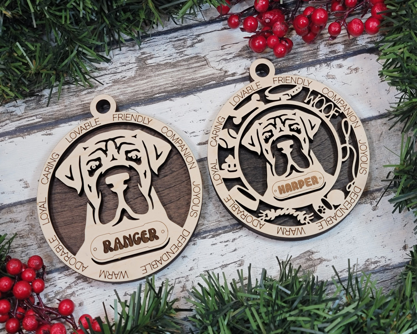 Adorable Dog Ornaments - Boarboel