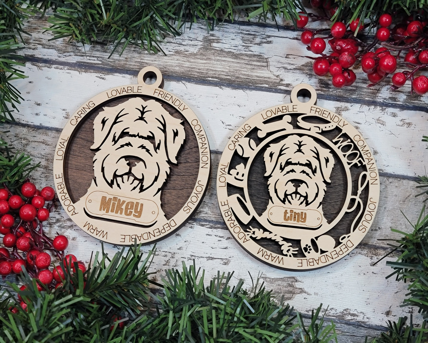 Adorable Dog Ornaments - Bouvier Des Flandres