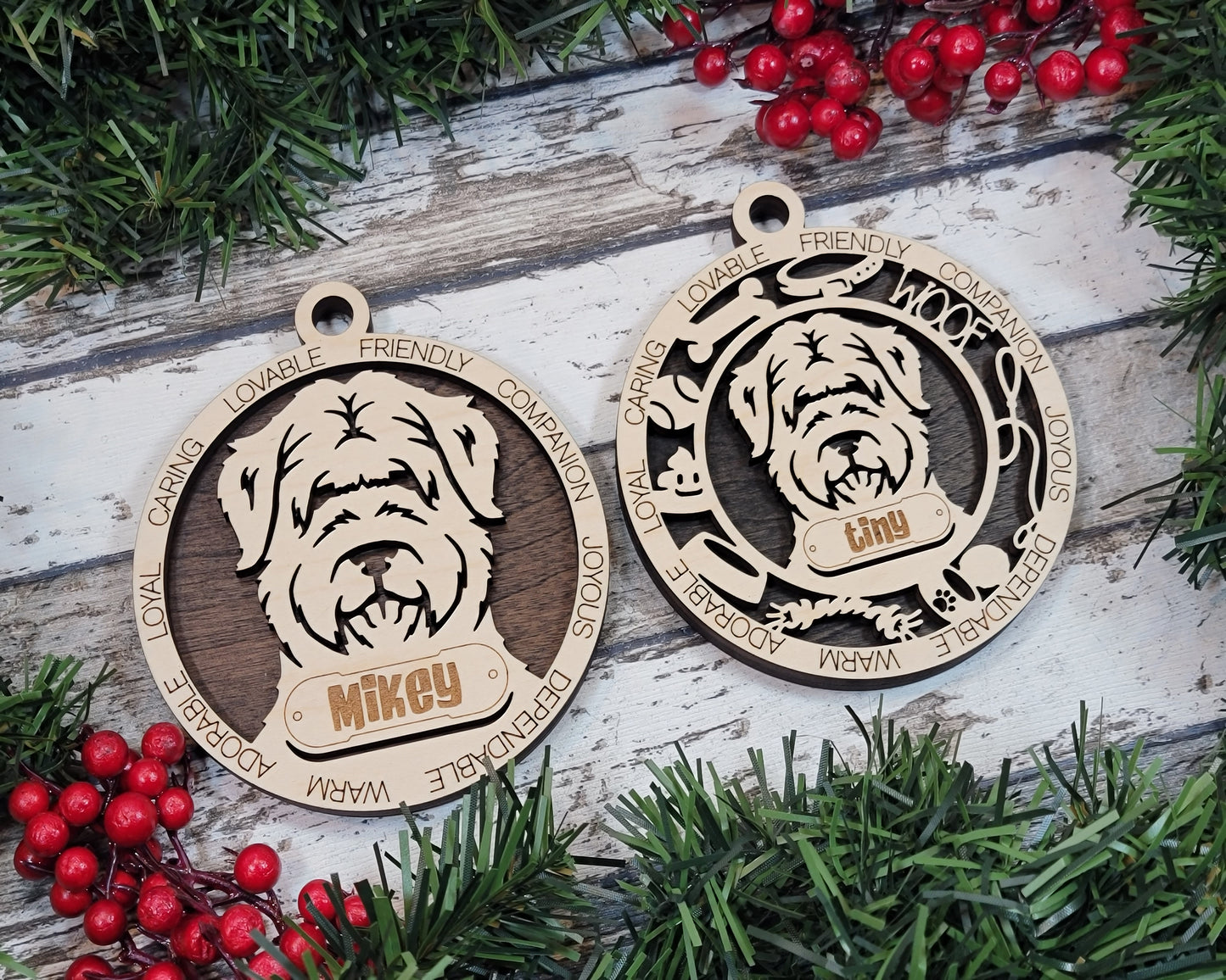 Adorable Dog Ornaments - Bouvier Des Flandres