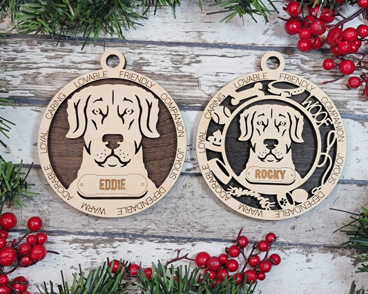 Adorable Dog Ornaments - Chesapeake Bay Retriever