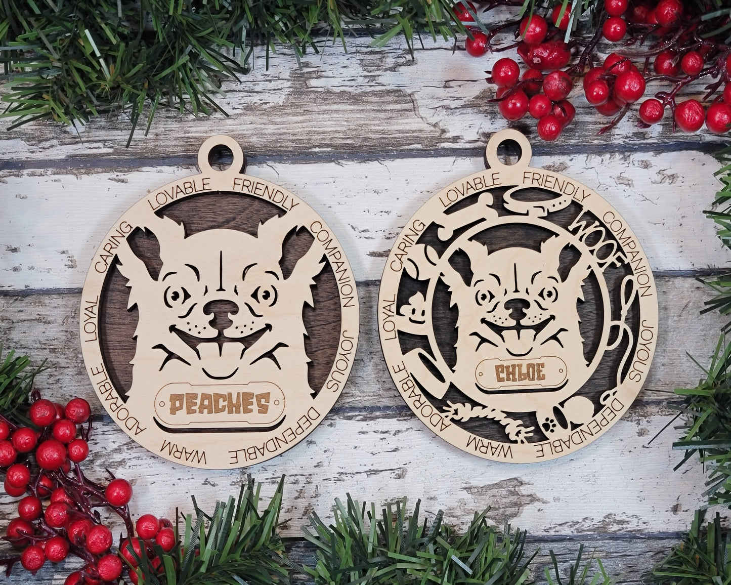 Adorable Dog Ornaments - Chihuahua