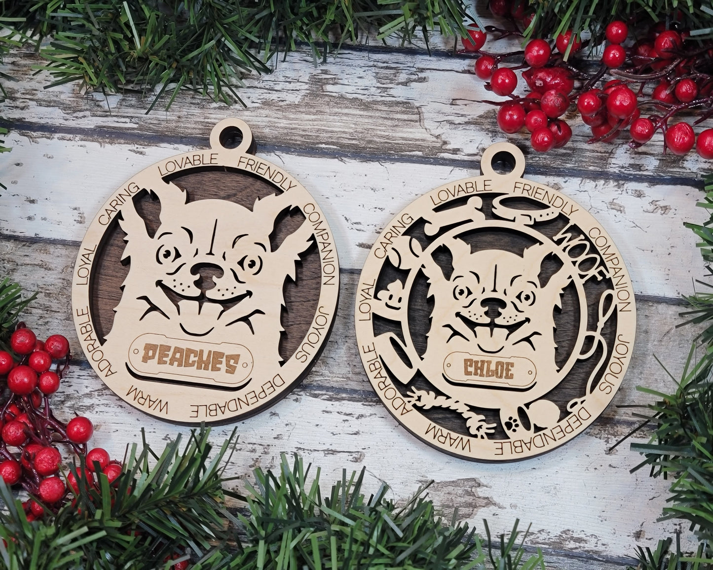 Adorable Dog Ornaments - Chihuahua