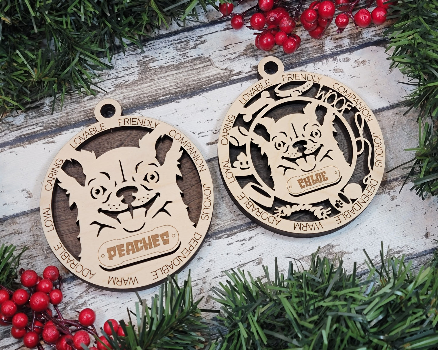 Adorable Dog Ornaments - Chihuahua