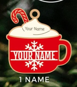 Hot Coco Mug 1-11 Names Design 1