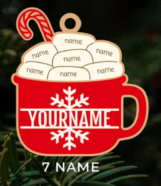 Hot Coco Mug 1-11 Names Design 1