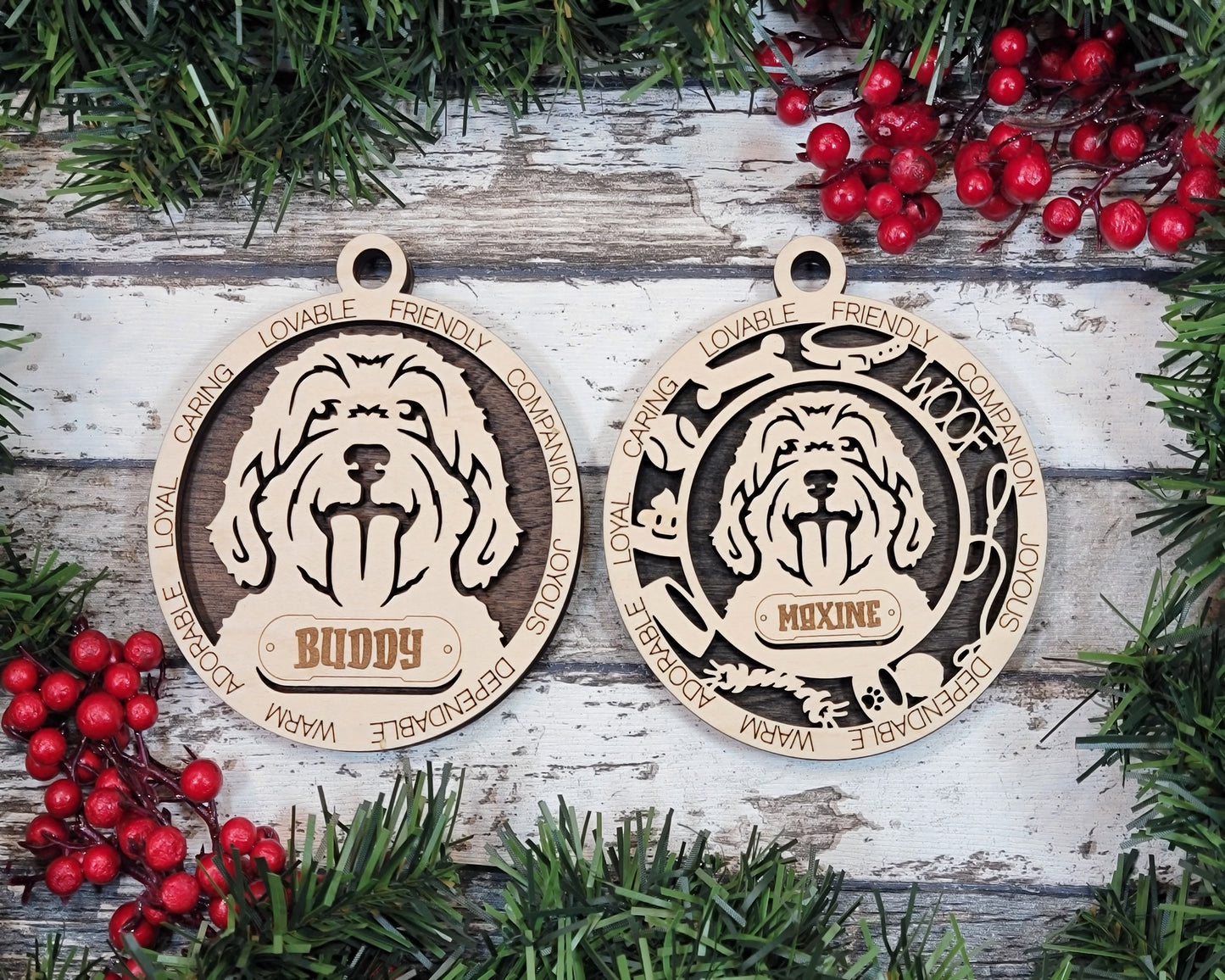 Adorable Dog Ornaments - Cockapoo