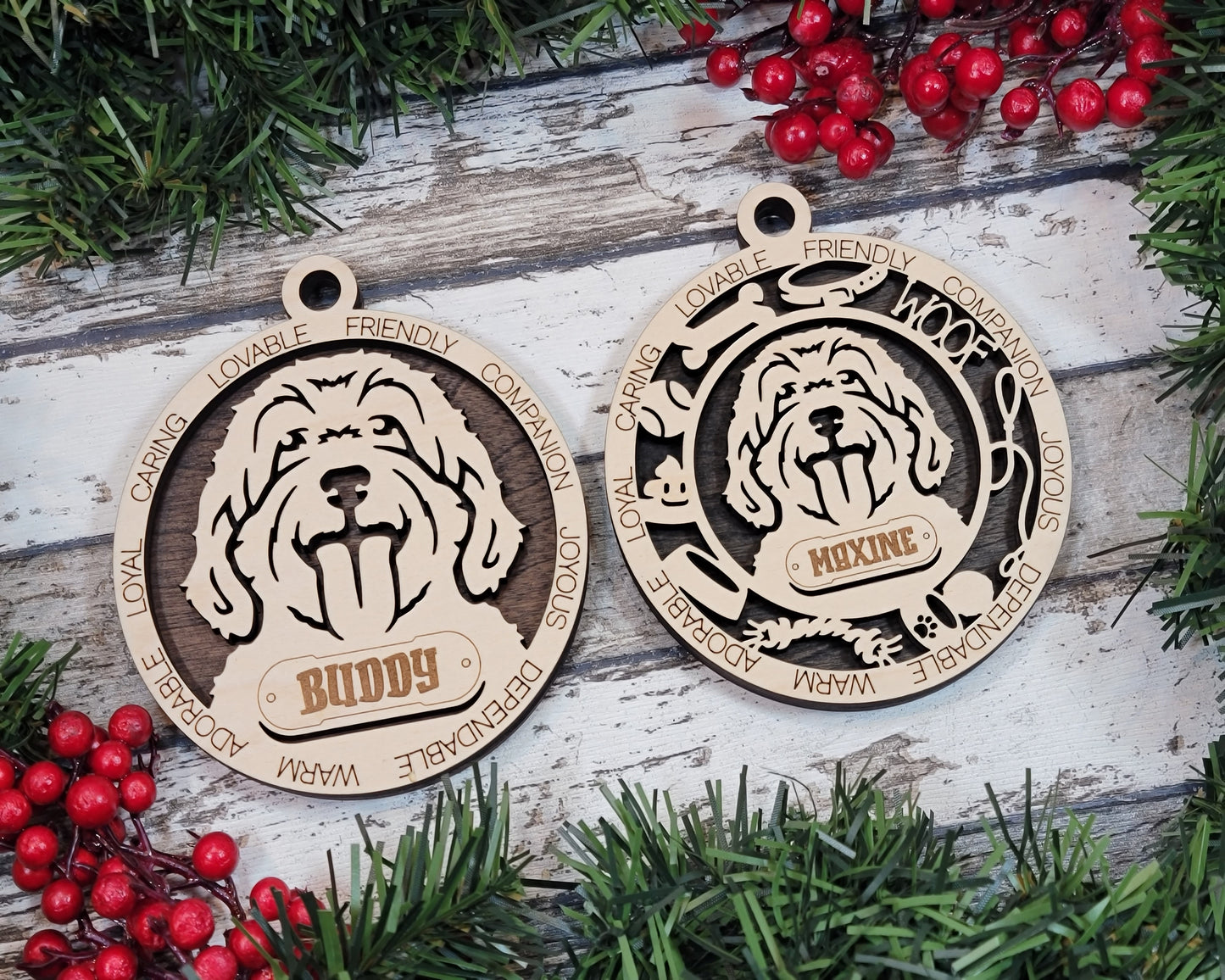 Adorable Dog Ornaments - Cockapoo