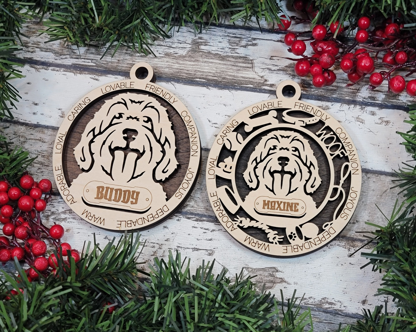 Adorable Dog Ornaments - Cockapoo