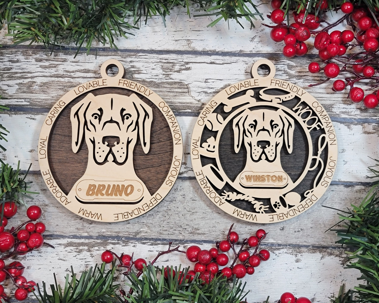 Adorable Dog Ornaments - Great Dane