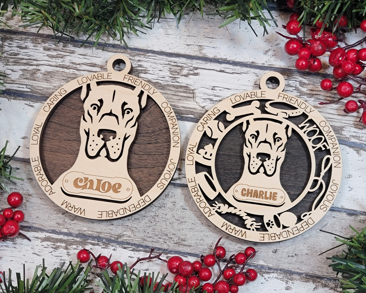 Adorable Dog Ornaments - Great Dane