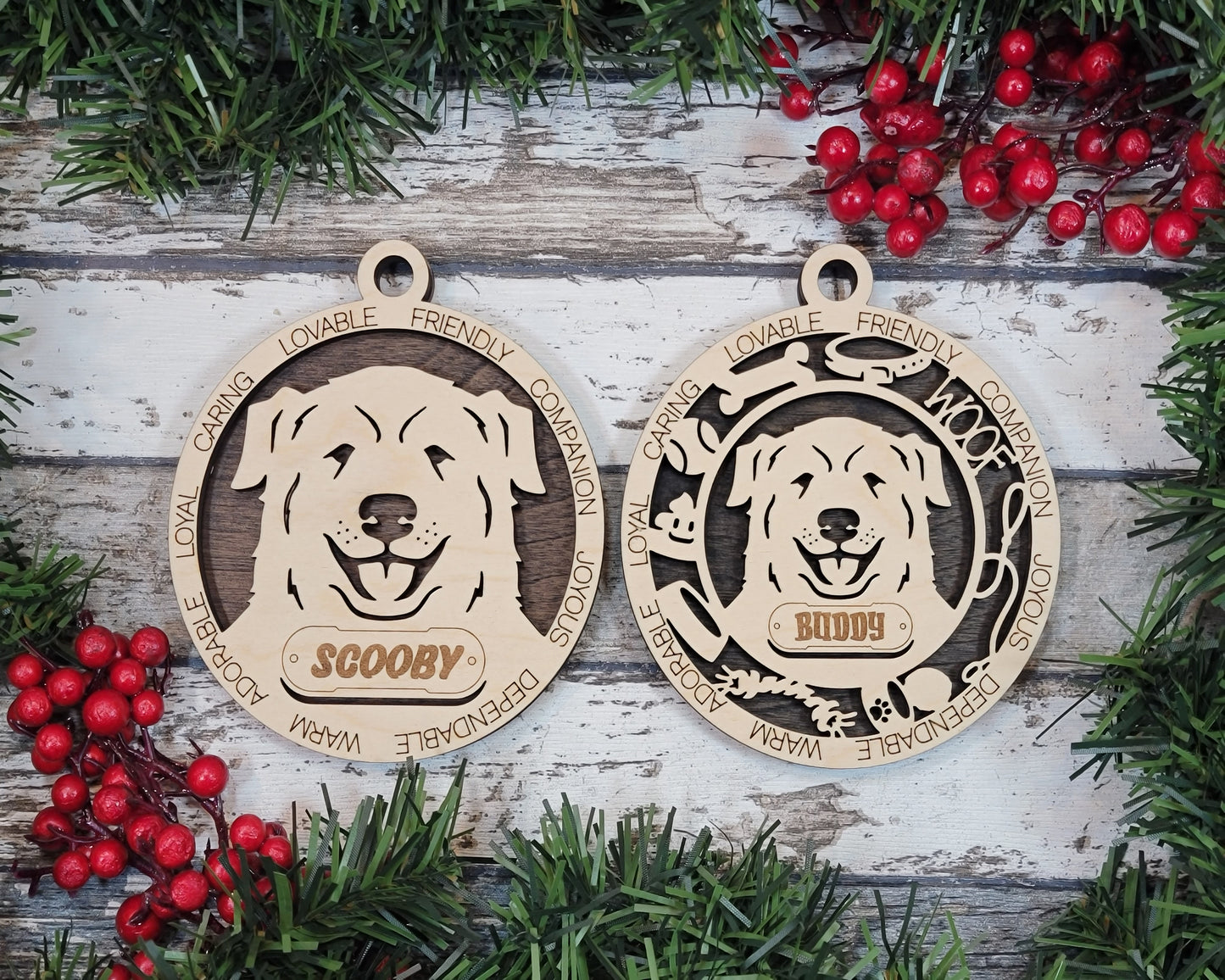 Adorable Dog Ornaments - Great Pyrenees