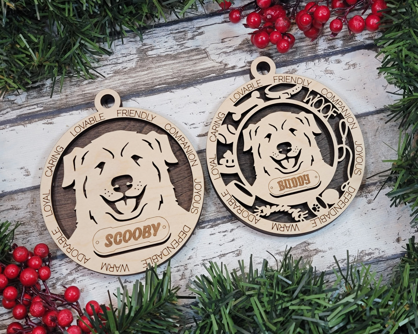 Adorable Dog Ornaments - Great Pyrenees