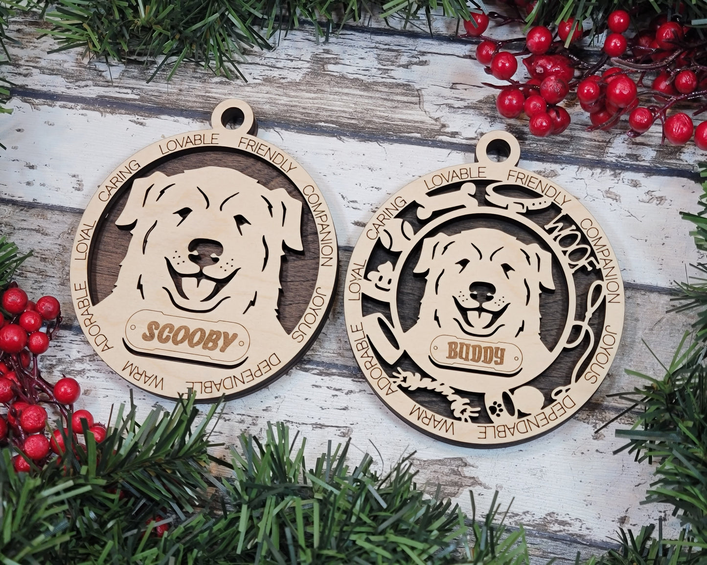 Adorable Dog Ornaments - Great Pyrenees