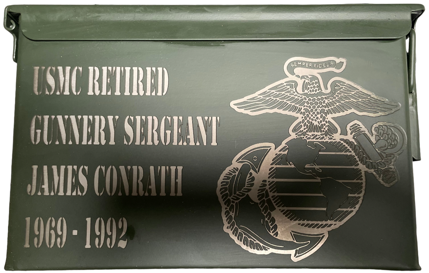 Engraved Ammo Cans