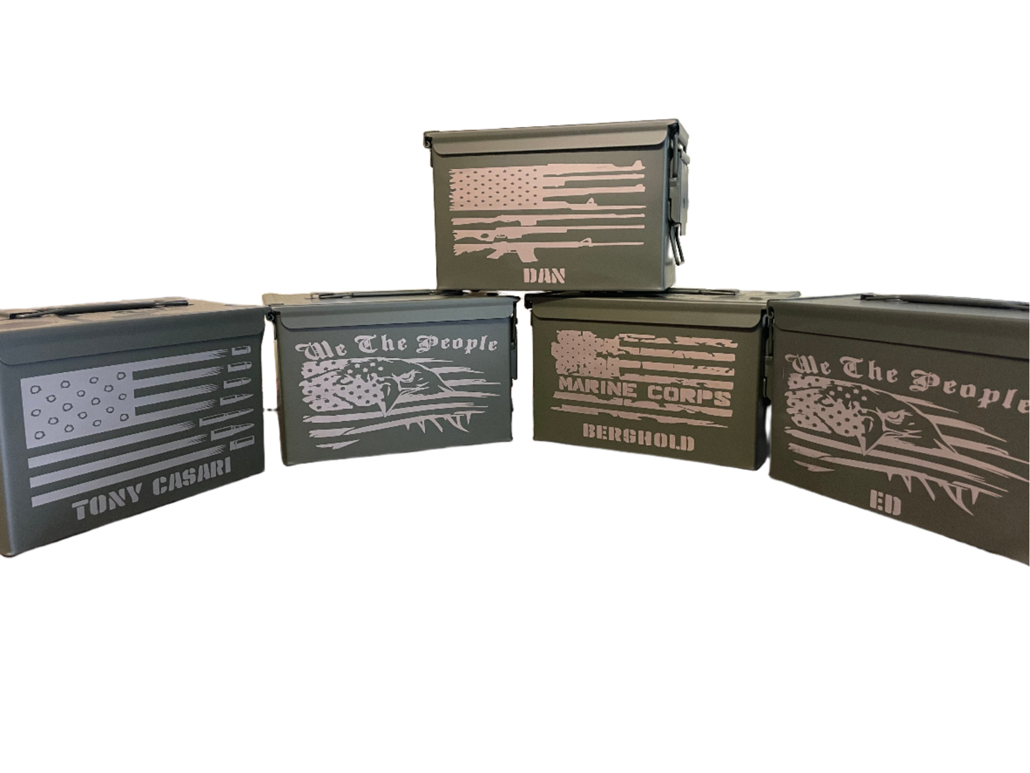 Engraved Ammo Cans