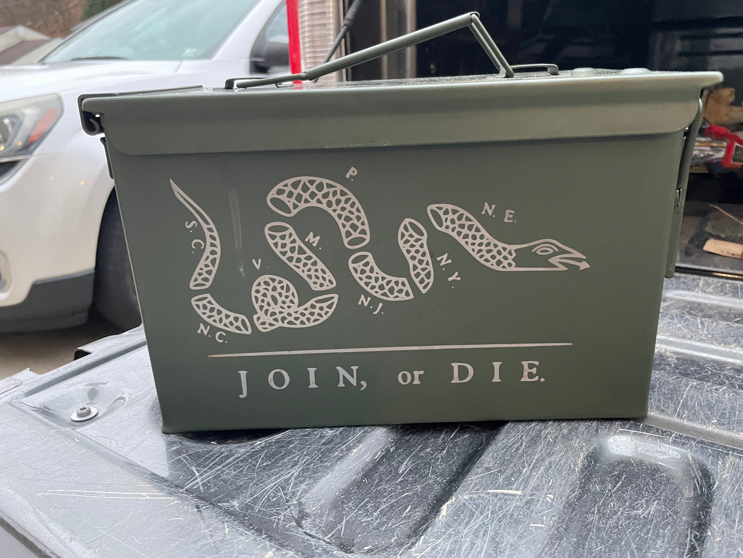 Engraved Ammo Cans