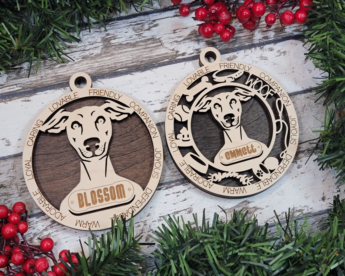 Adorable Dog Ornaments - Italian Greyhound