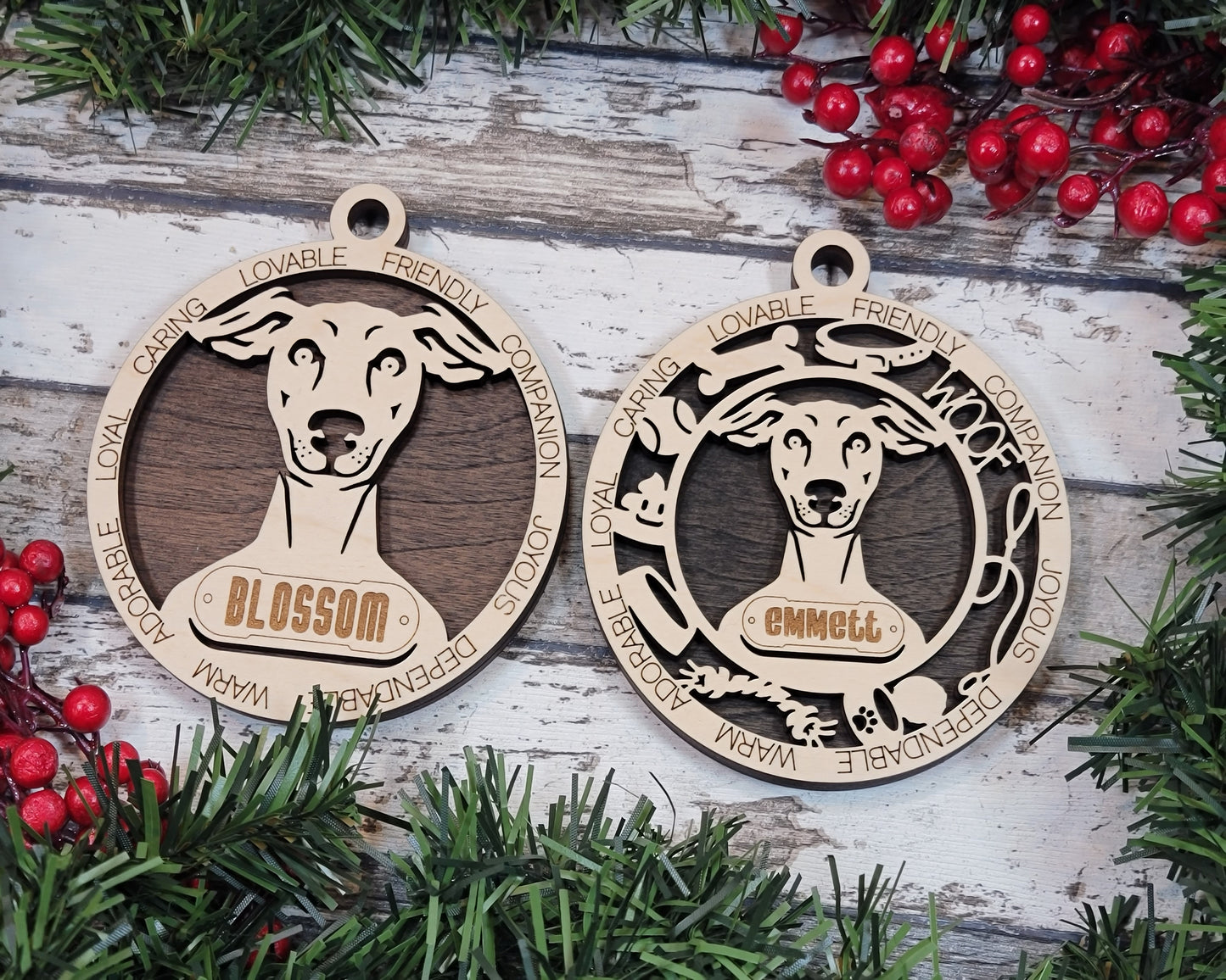 Adorable Dog Ornaments - Italian Greyhound