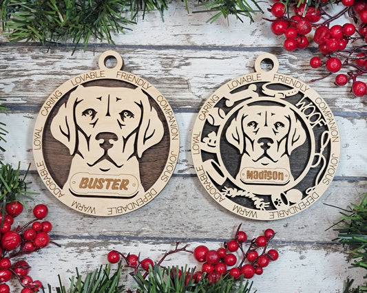 Adorable Dog Ornaments - Labrador Retriever