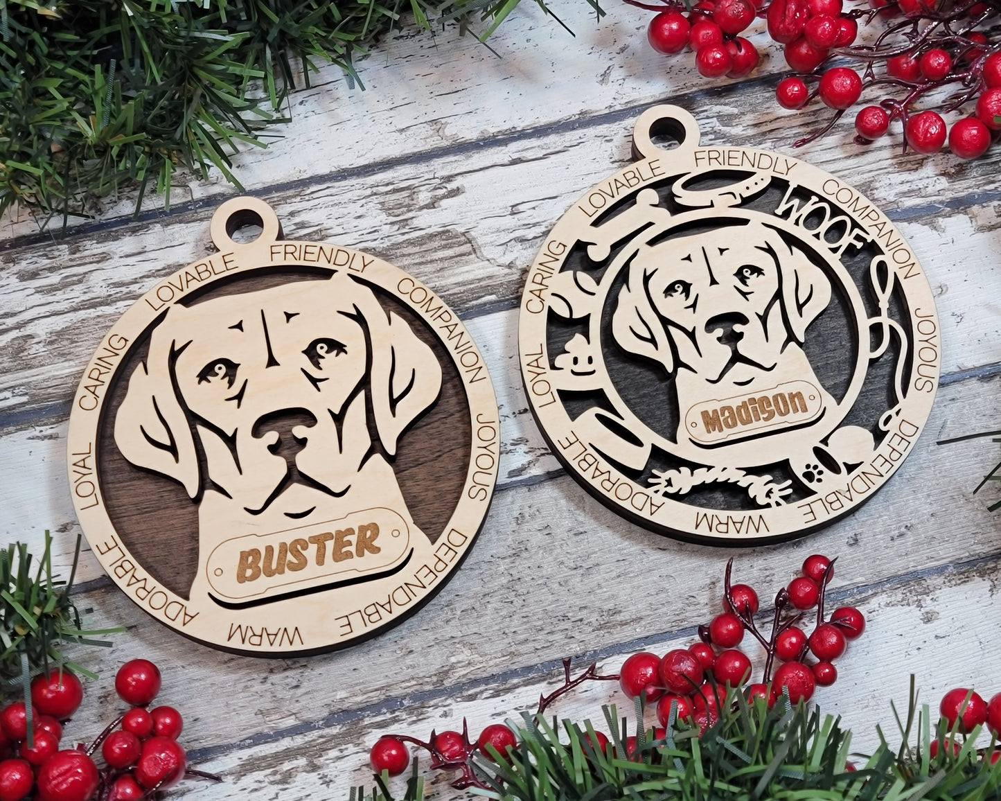 Adorable Dog Ornaments - Labrador Retriever