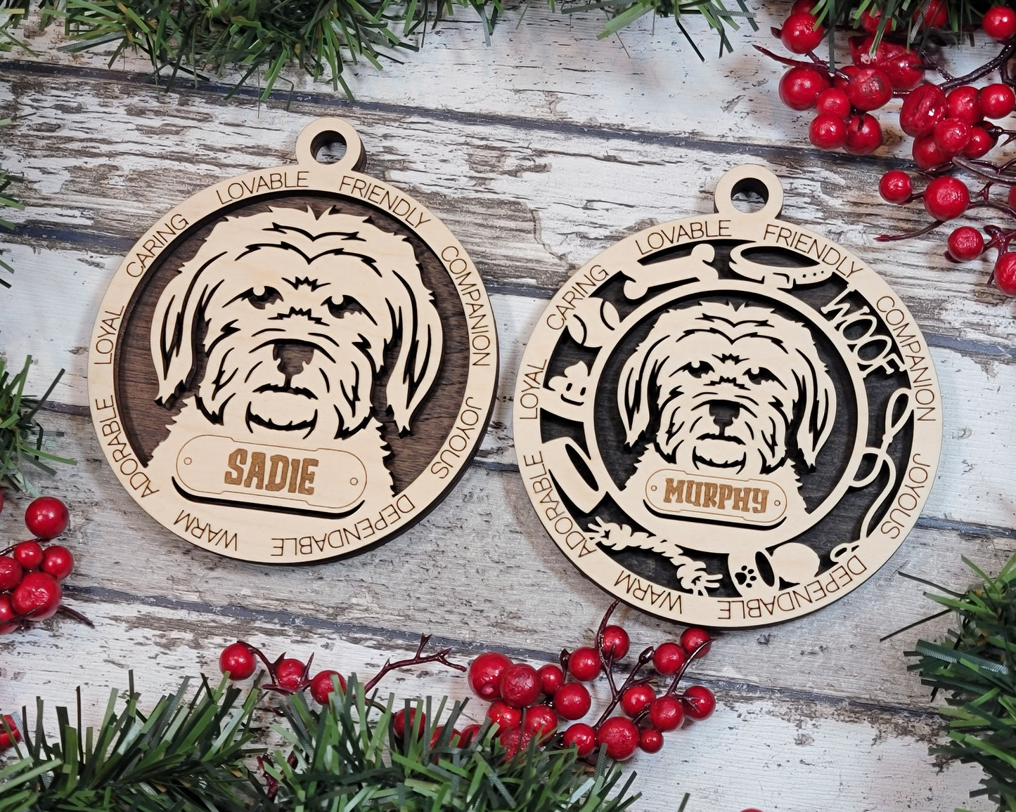 Adorable Dog Ornaments - Maltese