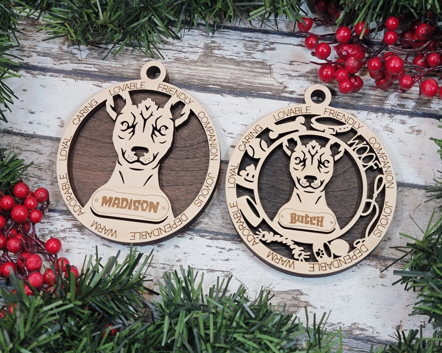 Adorable Dog Ornaments - Mexican Hairless Dog