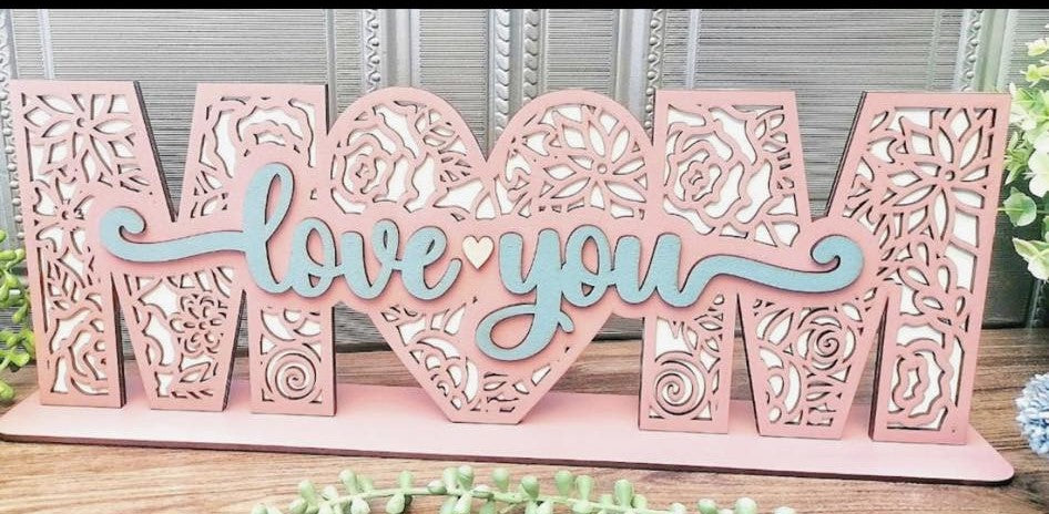 MOM - I Love You Sign