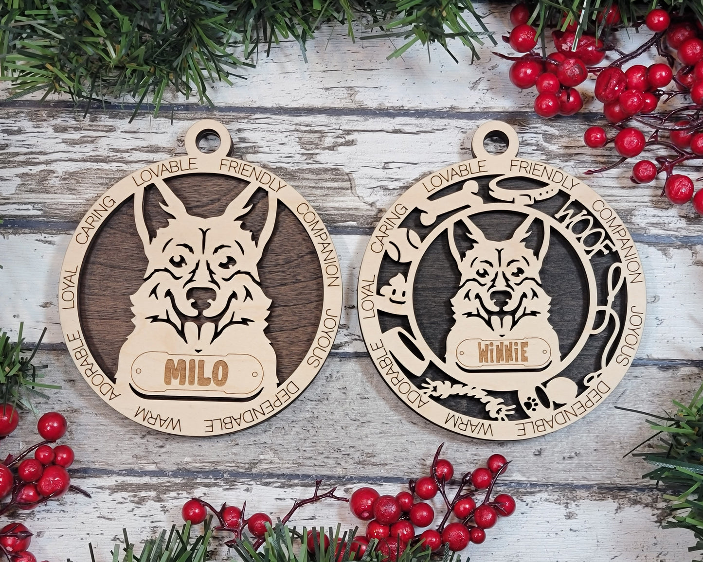 Adorable Dog Ornaments - Pembroke Welsh Corgi