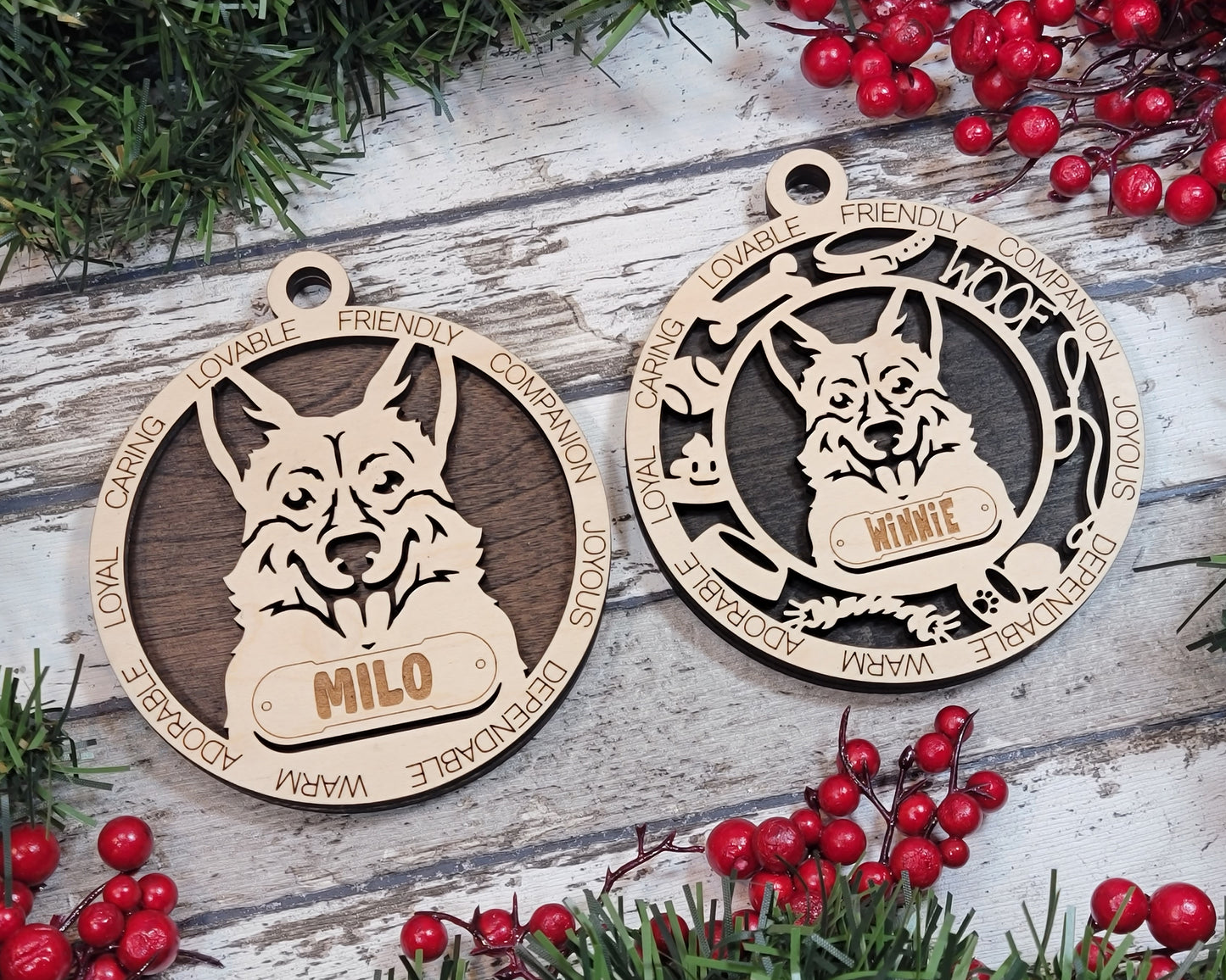 Adorable Dog Ornaments - Pembroke Welsh Corgi