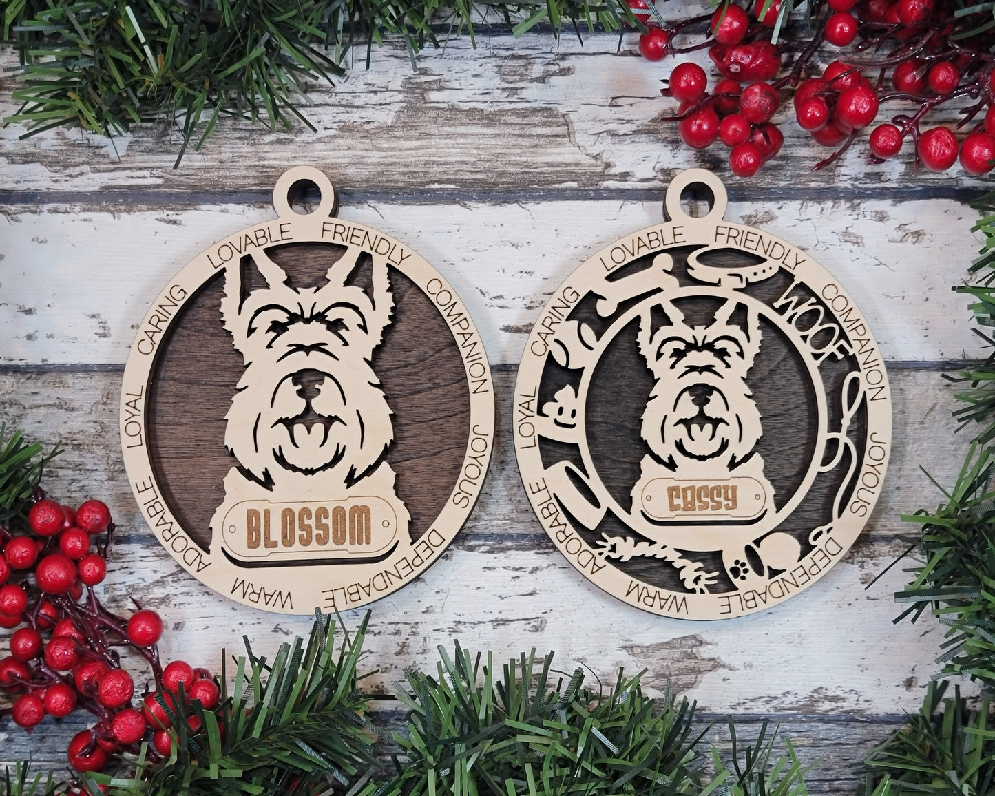 Adorable Dog Ornaments - Scottish Terrier