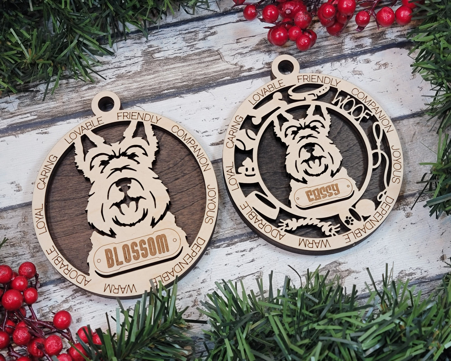 Adorable Dog Ornaments - Scottish Terrier