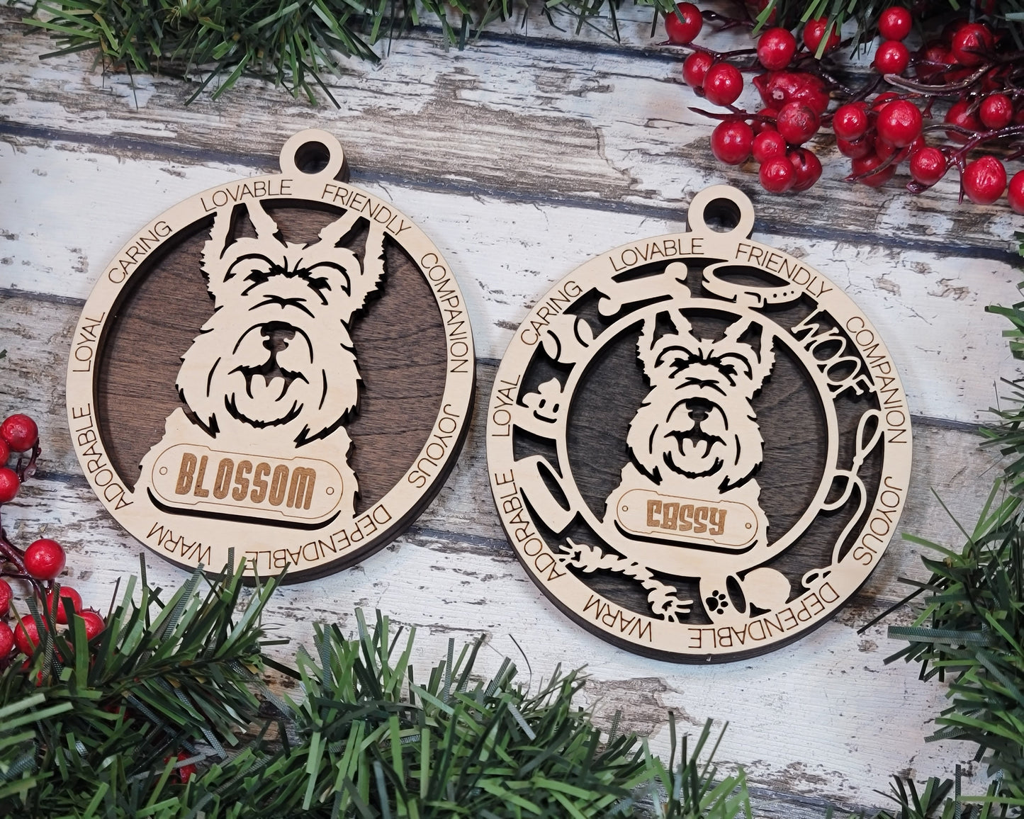 Adorable Dog Ornaments - Scottish Terrier