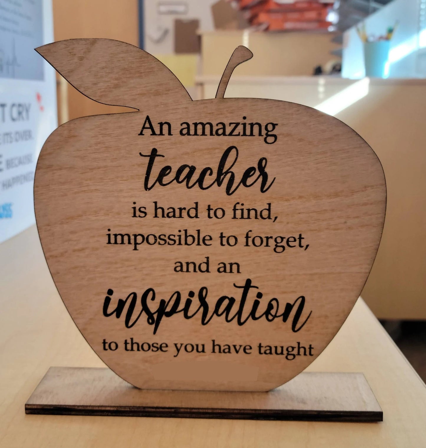 Teacher Appreciation Apple