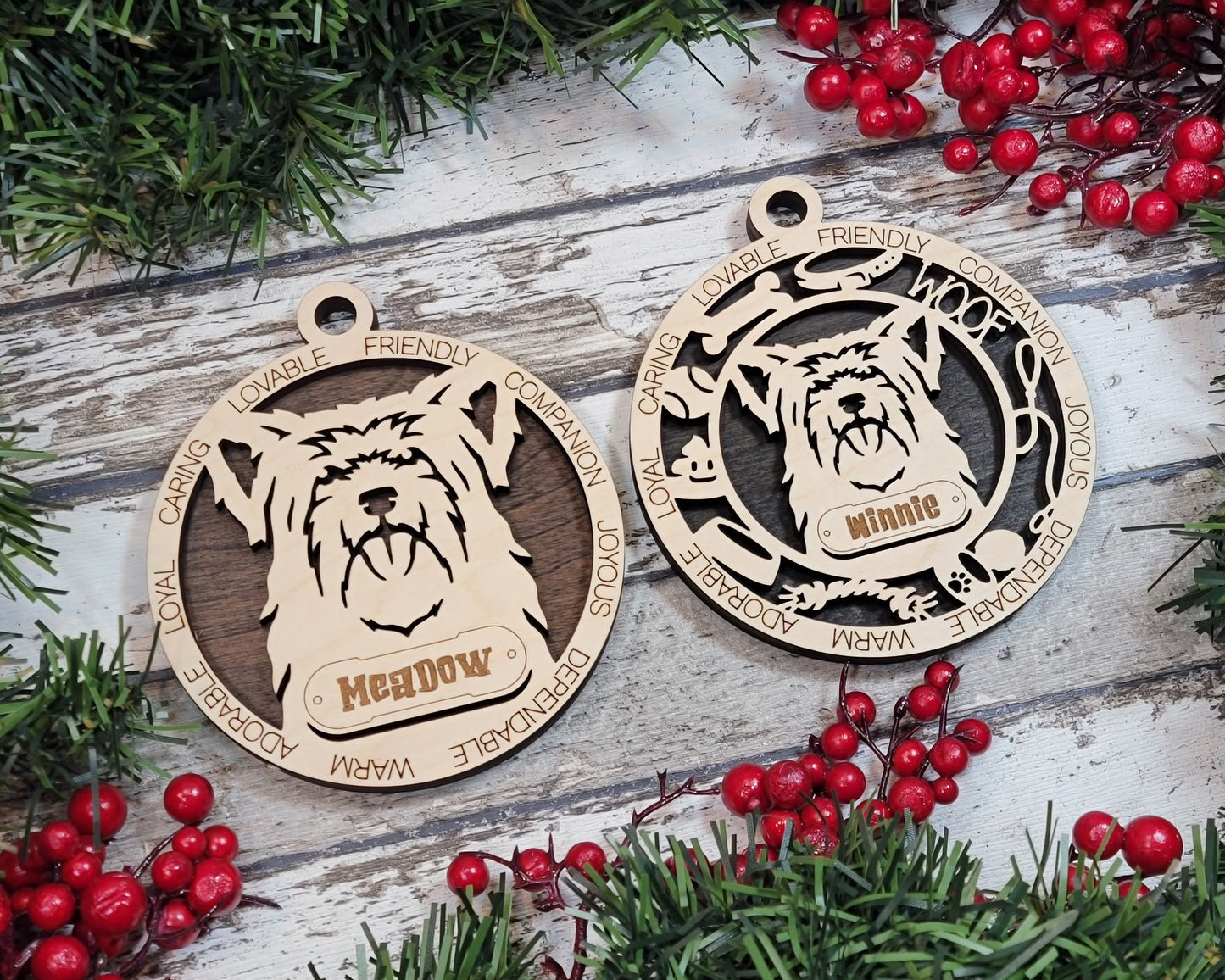 Adorable Dog Ornaments - Yorkshire Terrier